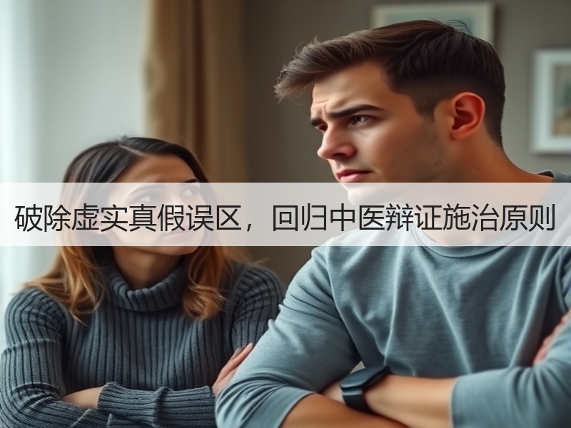 破除虚实真假误区，回归中医辩证施治原则