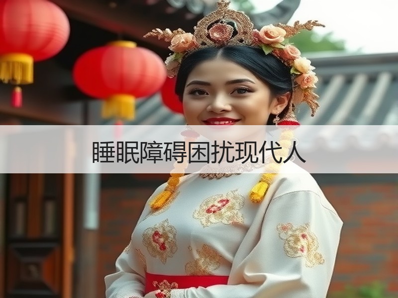 睡眠障碍困扰现代人