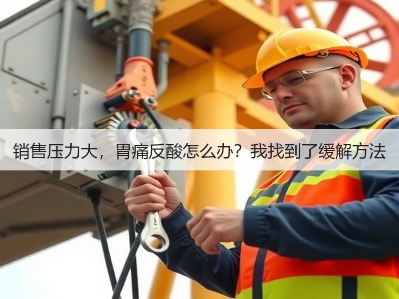 销售压力大，胃痛反酸怎么办？我找到了缓解