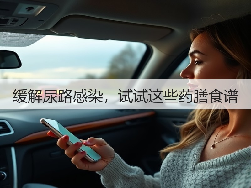 缓解尿路感染，试试这些药膳食谱