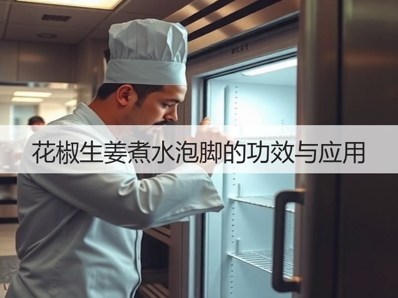 花椒生姜煮水泡脚的功效与应用
