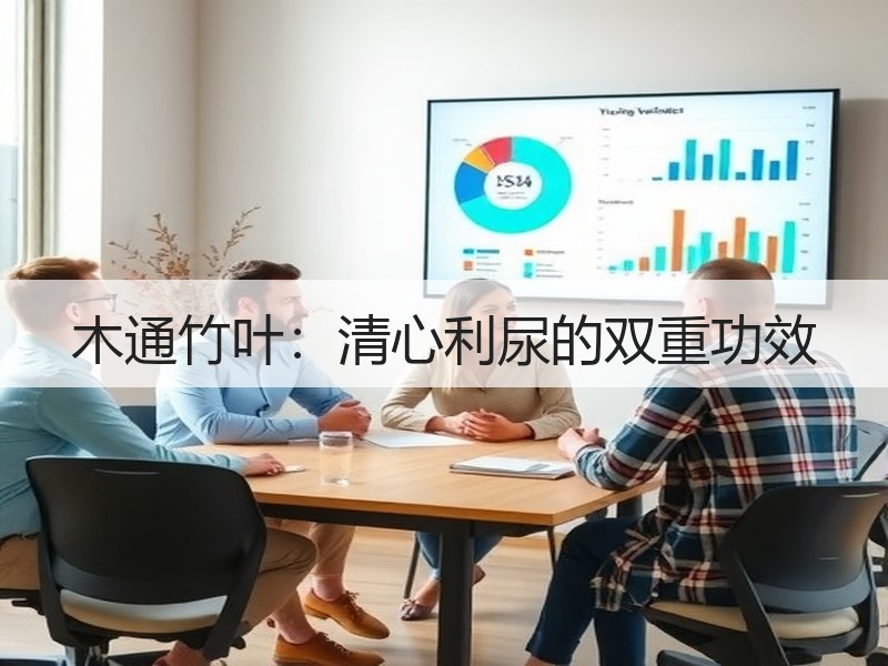 木通竹叶：清心利尿的双重功效