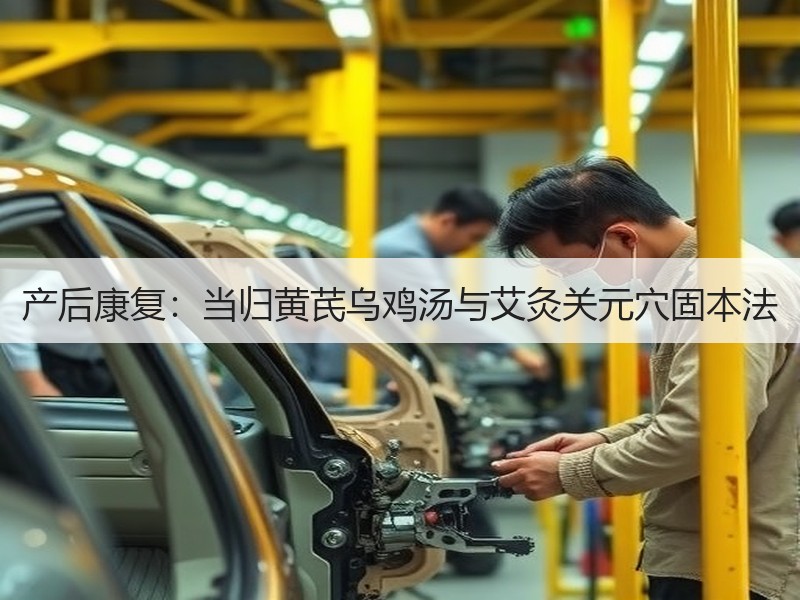 产后康复：当归黄芪乌鸡汤与艾灸关元穴固本