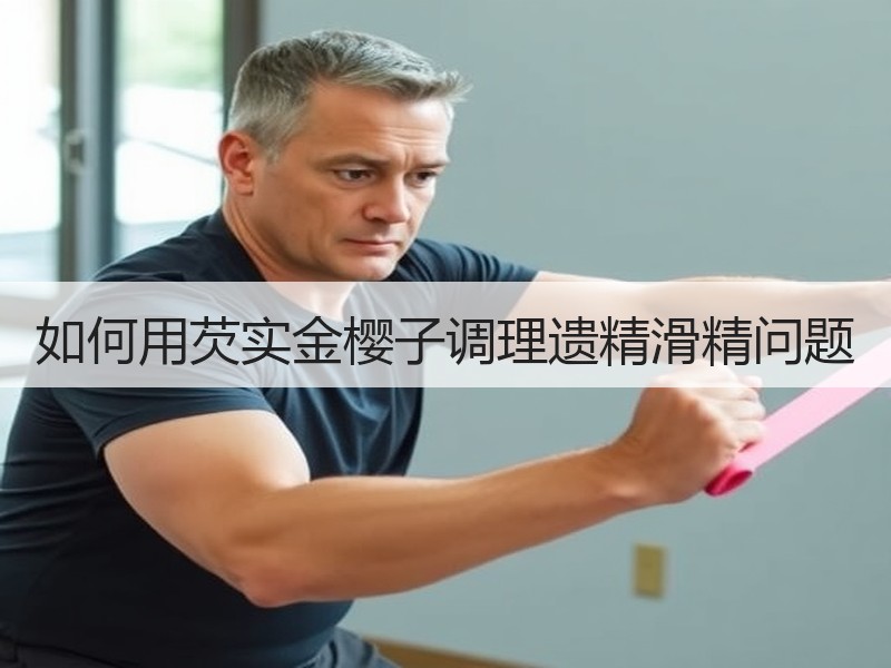 如何用芡实金樱子调理遗精滑精问题