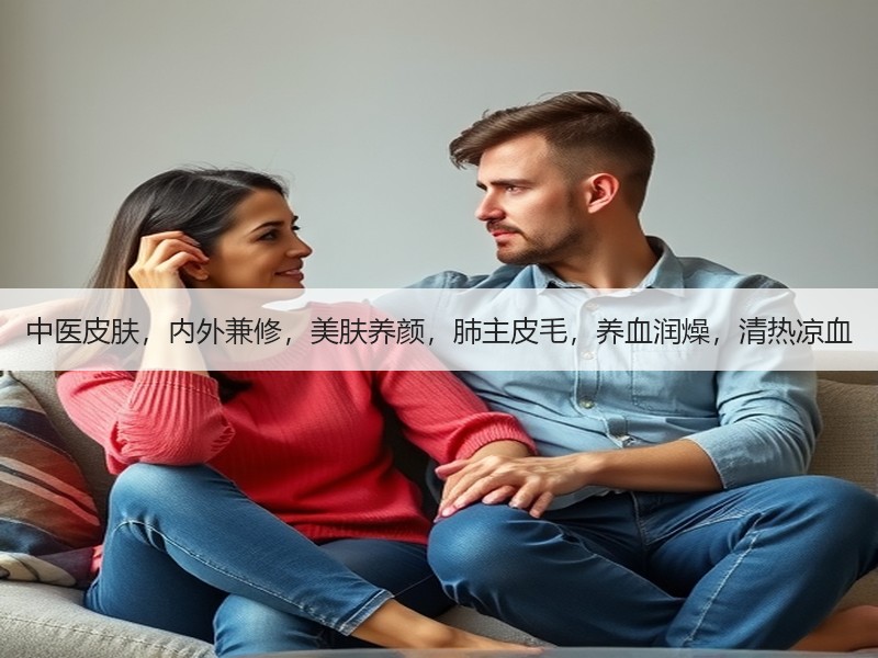 中医皮肤，内外兼修，美肤养颜，肺主皮毛，