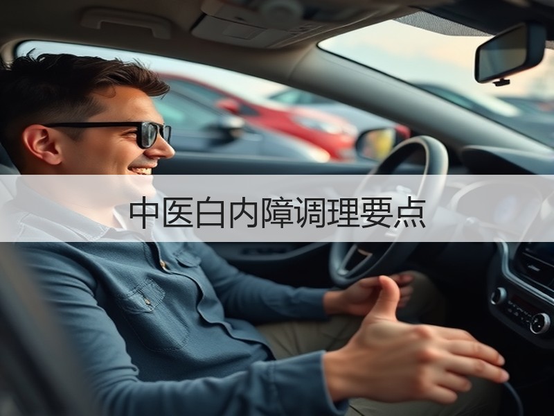 中医白内障调理要点