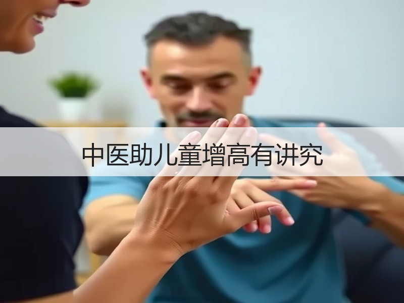 中医助儿童增高有讲究