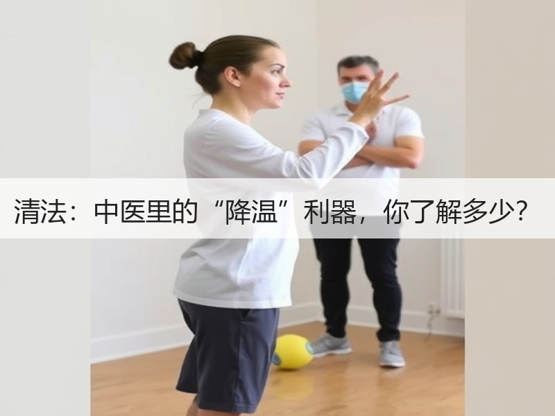 清法：中医里的“降温”利器，你了解多少？