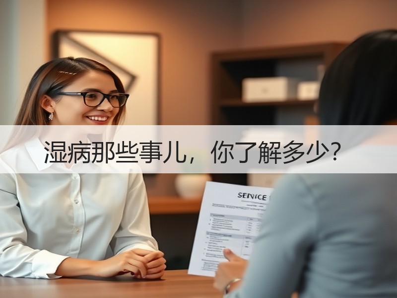 湿病那些事儿，你了解多少？