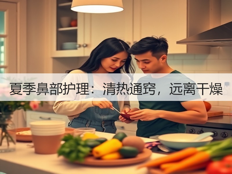 夏季鼻部护理：清热通窍，远离干燥