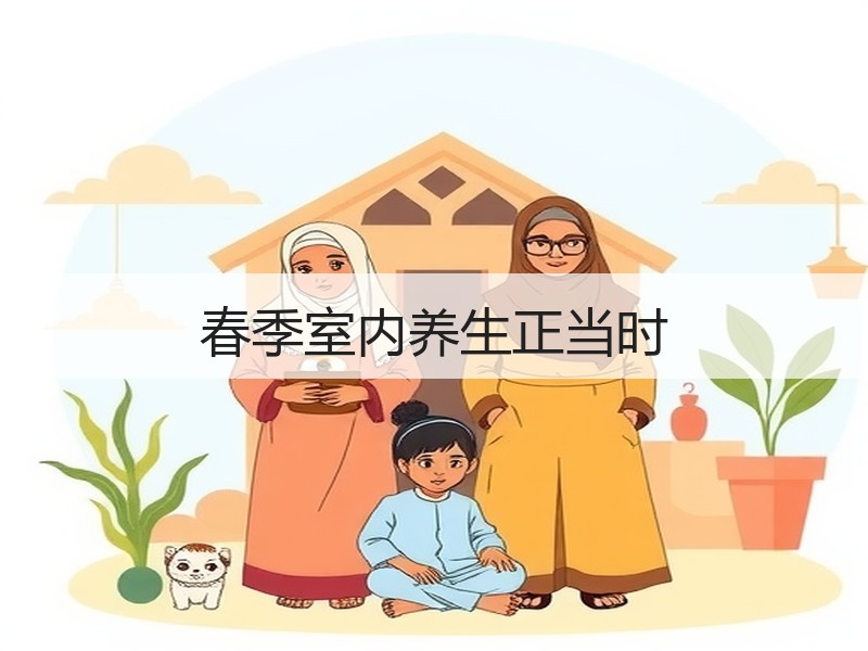 春季室内养生正当时