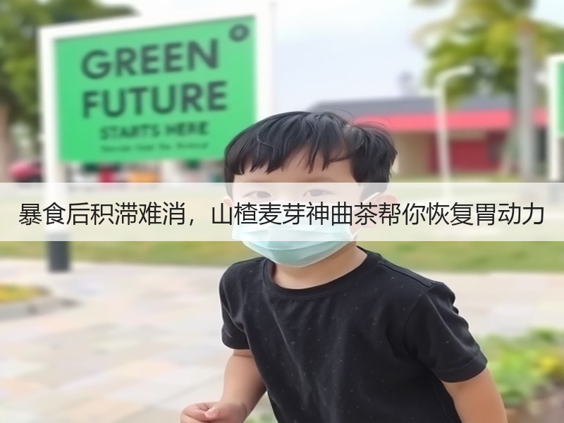 暴食后积滞难消，山楂麦芽神曲茶帮你恢复胃