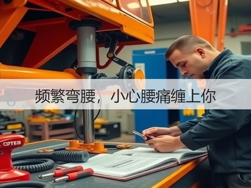 频繁弯腰，小心腰痛缠上你