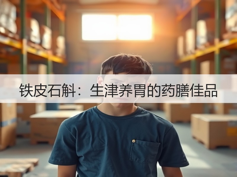 铁皮石斛：生津养胃的药膳佳品