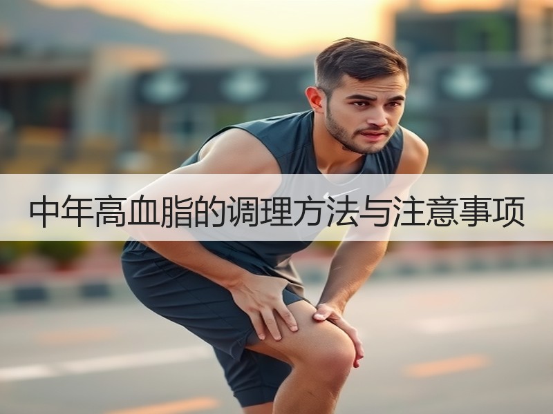 中年高血脂的调理方法与注意事项