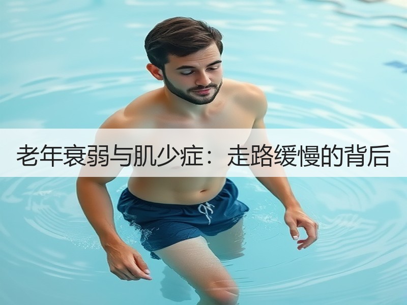 老年衰弱与肌少症：走路缓慢的背后