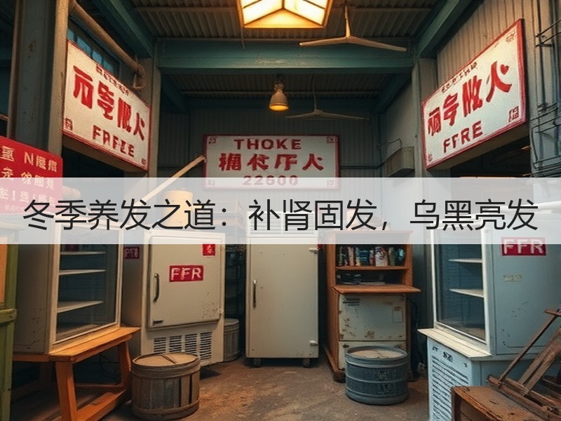 冬季养发之道：补肾固发，乌黑亮发