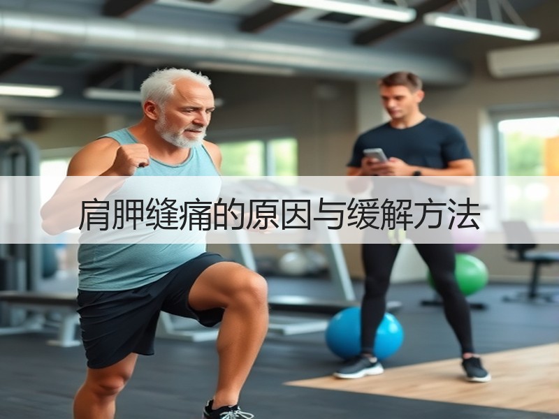 肩胛缝痛的原因与缓解方法