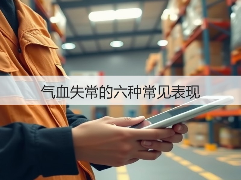 气血失常的六种常见表现