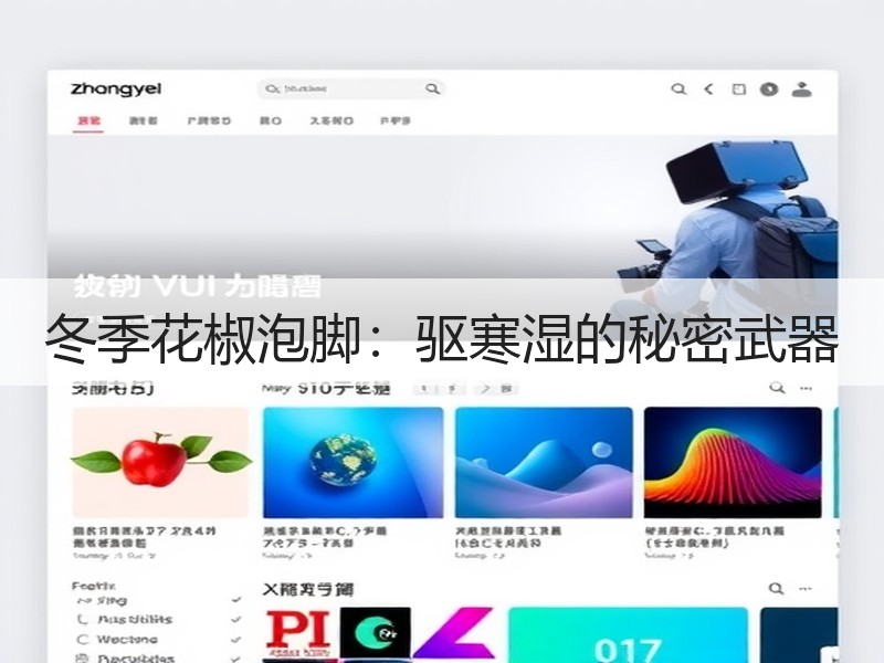冬季花椒泡脚：驱寒湿的秘密武器