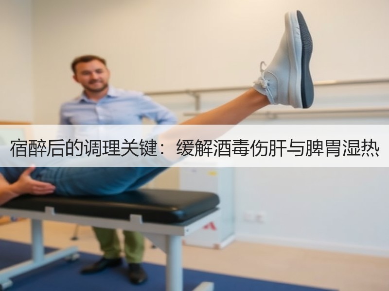 宿醉后的调理关键：缓解酒毒伤肝与脾胃湿热