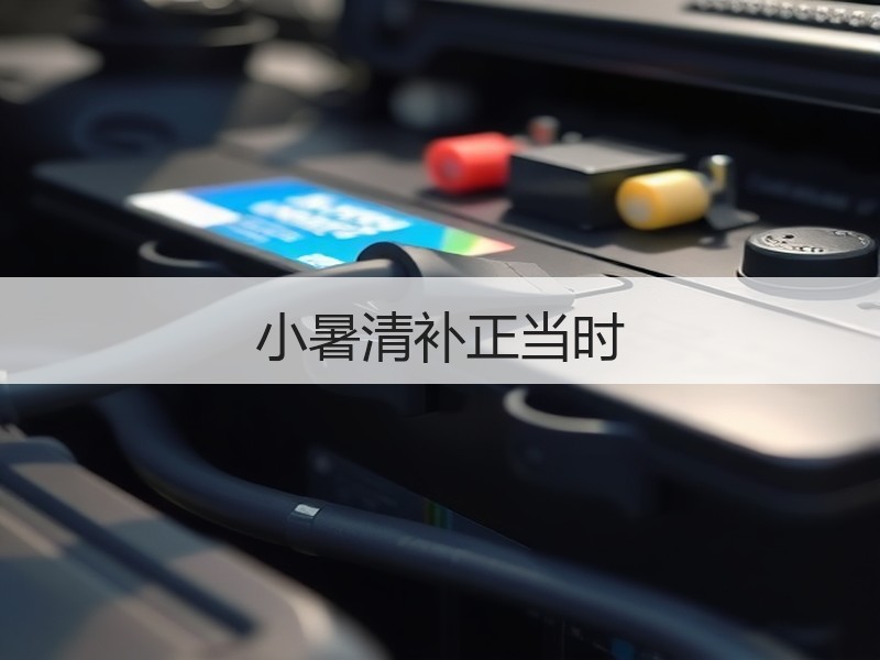小暑清补正当时