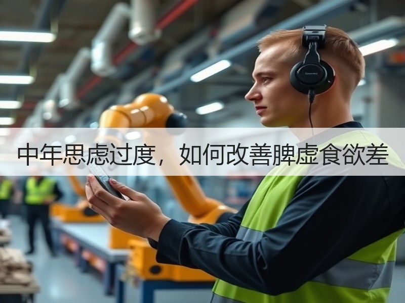 中年思虑过度，如何改善脾虚食欲差