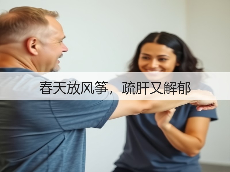 春天放风筝，疏肝又解郁