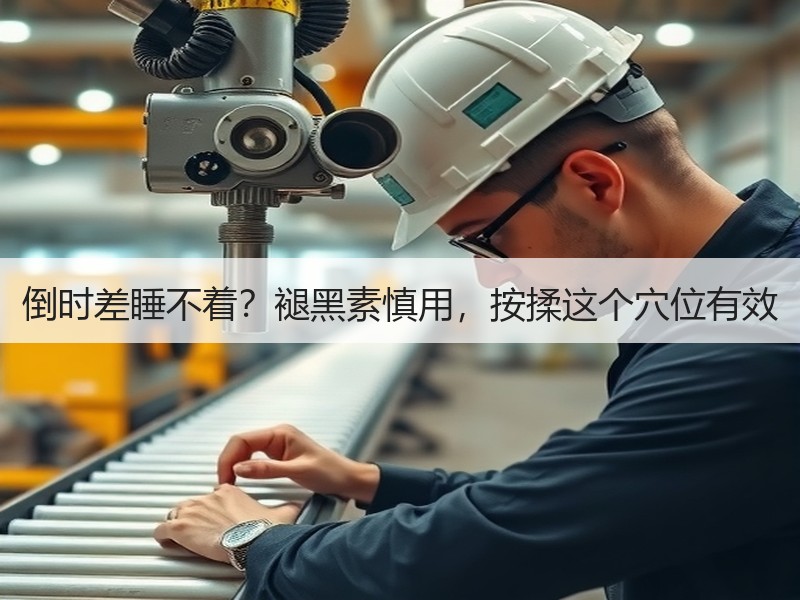 倒时差睡不着？褪黑素慎用，按揉这个穴位有