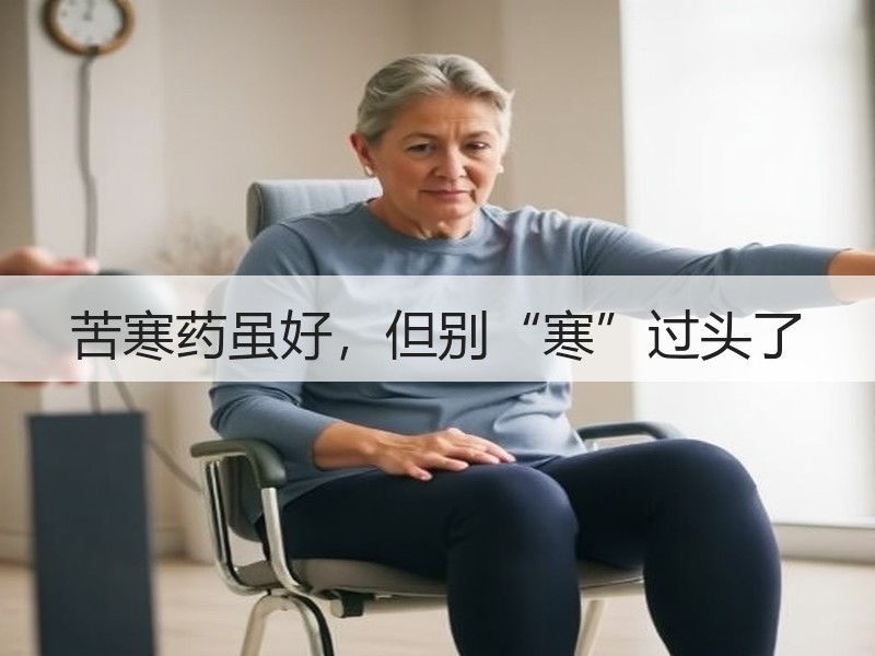 苦寒药虽好，但别“寒”过头了