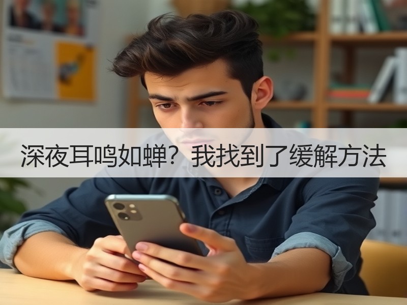 深夜耳鸣如蝉？我找到了缓解方法