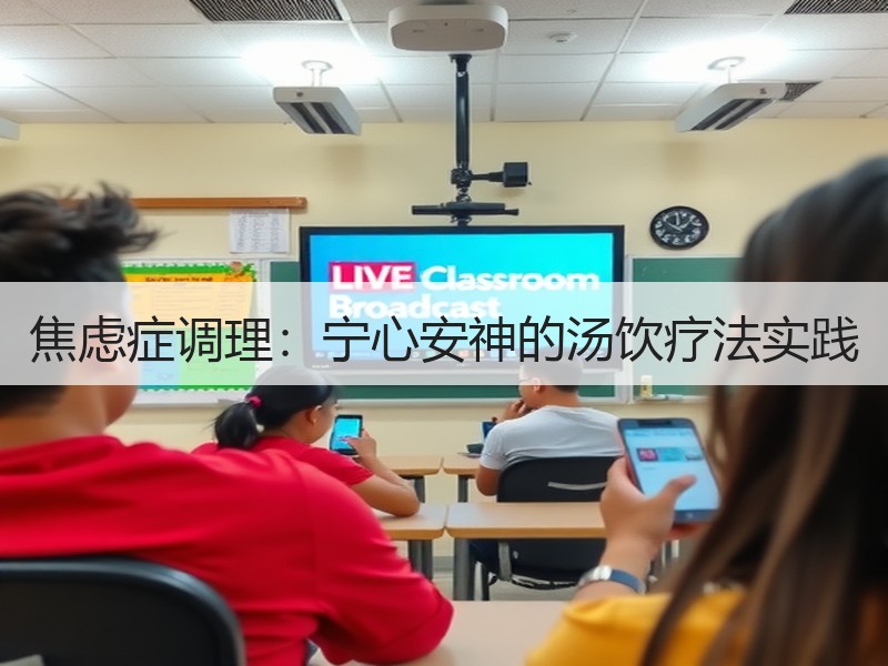 焦虑症调理：宁心安神的汤饮疗法实践