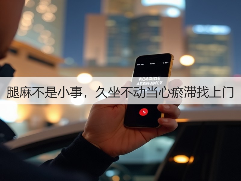 腿麻不是小事，久坐不动当心瘀滞找上门