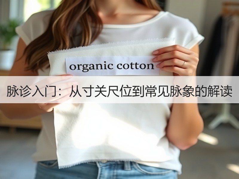 脉诊入门：从寸关尺位到常见脉象的解读