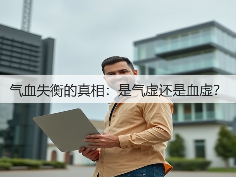 气血失衡的真相：是气虚还是血虚？