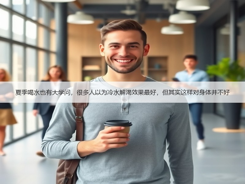 夏季喝水也有大学问，很多人以为冷水解渴效