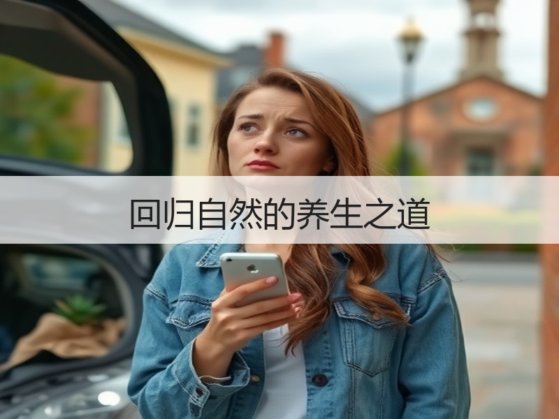 回归自然的养生之道