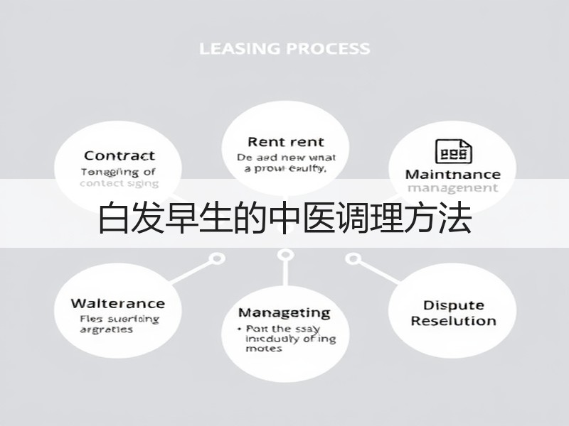 白发早生的中医调理方法