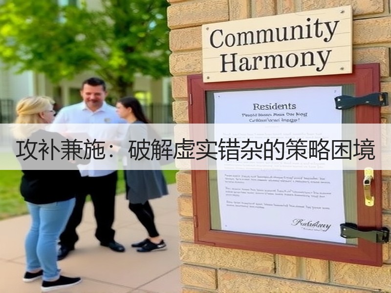 攻补兼施：破解虚实错杂的策略困境