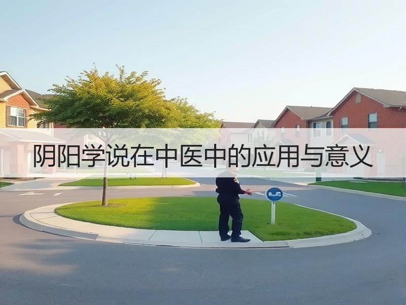 阴阳学说在中医中的应用与意义
