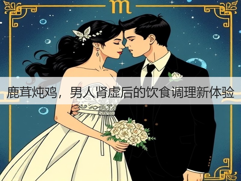 鹿茸炖鸡，男人肾虚后的饮食调理新体验