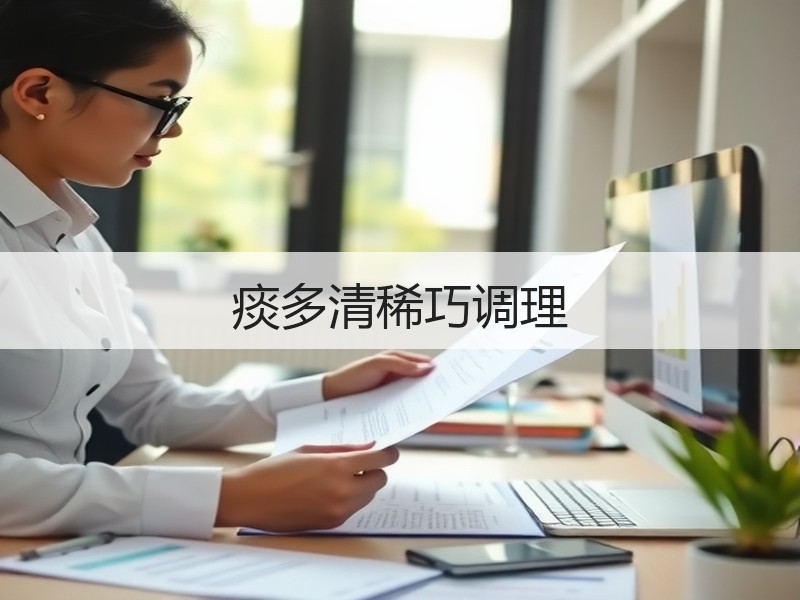 痰多清稀巧调理