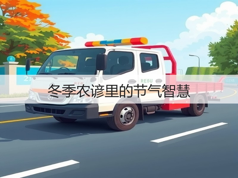 冬季农谚里的节气智慧