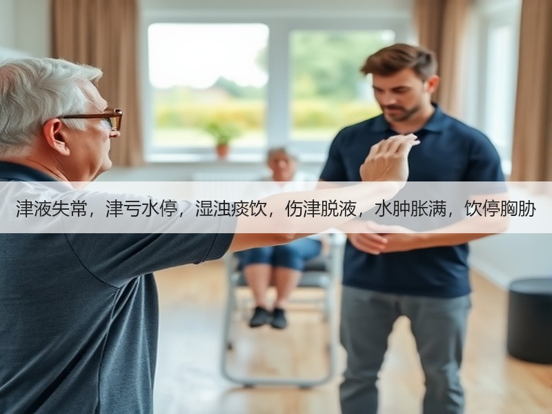 津液失常，津亏水停，湿浊痰饮，伤津脱液，