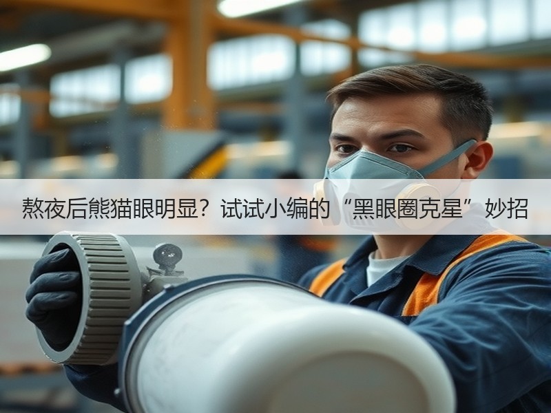 熬夜后熊猫眼明显？试试小编的“黑眼圈克星