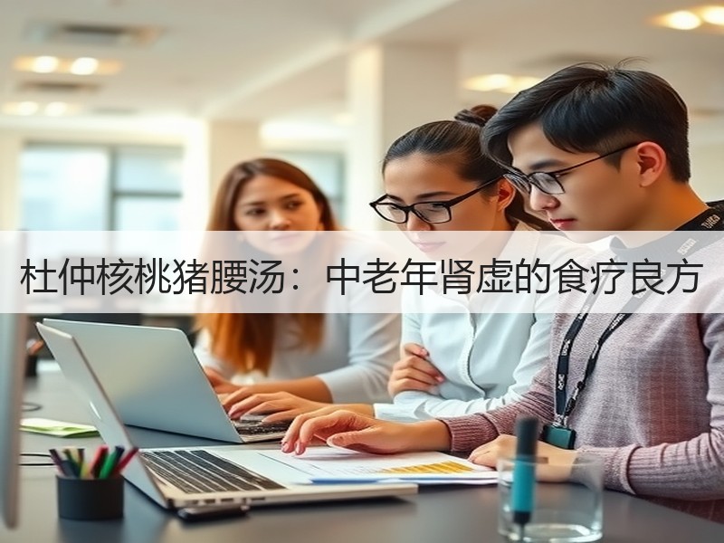 杜仲核桃猪腰汤：中老年肾虚的食疗良方