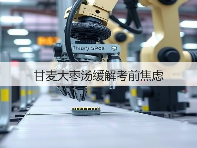 甘麦大枣汤缓解考前焦虑