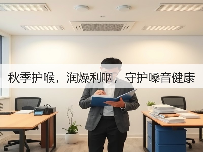秋季护喉，润燥利咽，守护嗓音健康