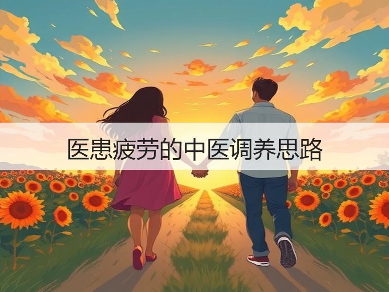 医患疲劳的中医调养思路
