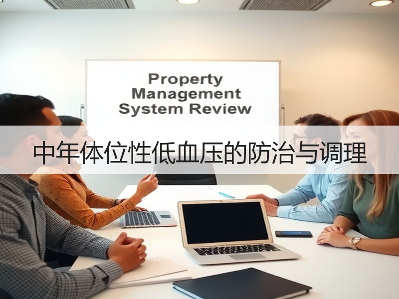 中年体位性低血压的防治与调理